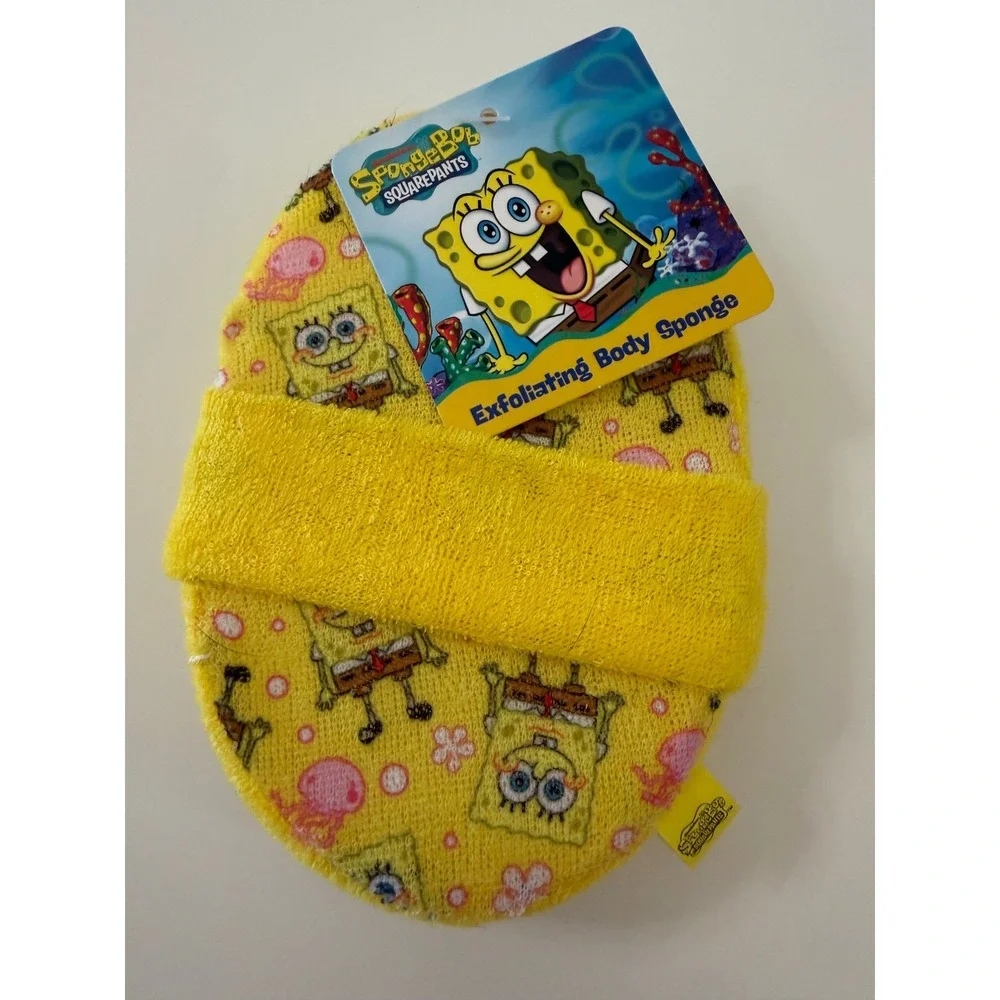 SpongeBob SquarePants Kitchen Towel Oven Mitt Spoons Sink Strainer Set